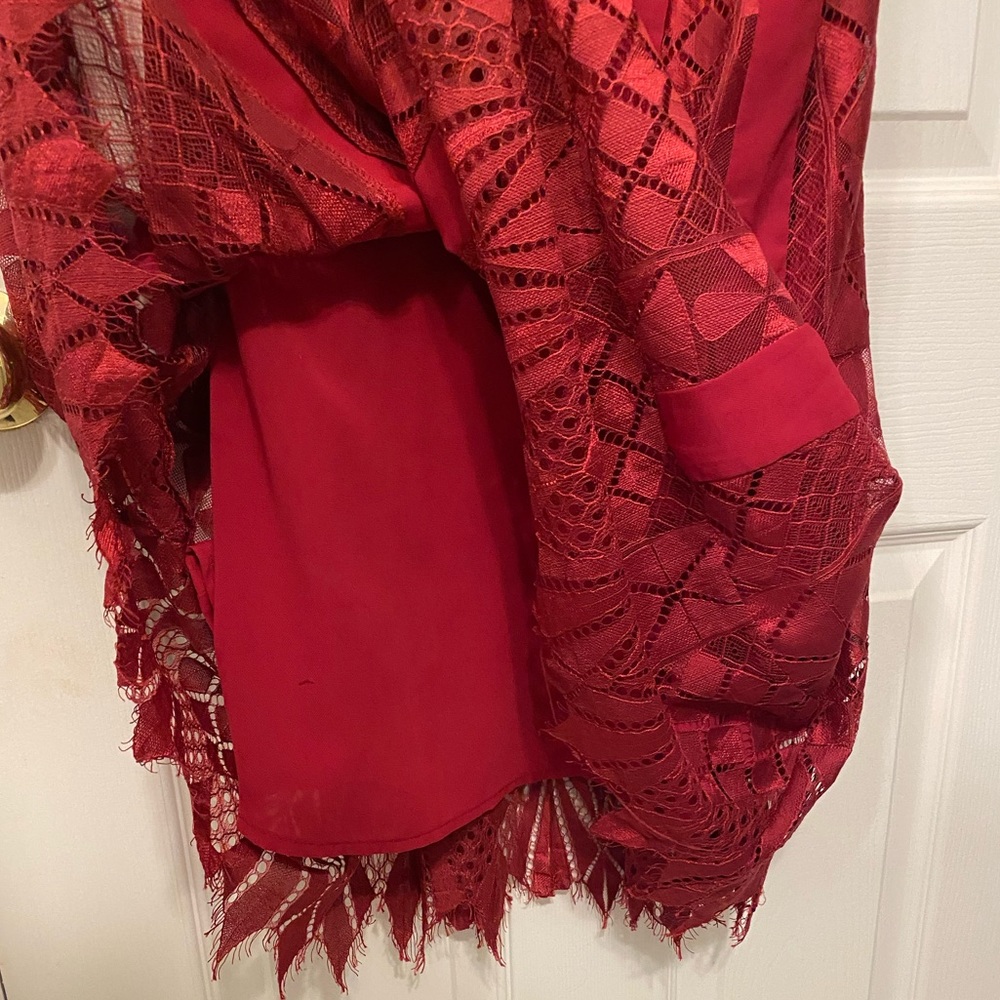 foxiedox. size 8. burgundy ♥️ - Picture 6 of 11